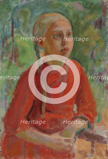 Lempi (from Kuorsalo), 1914. Creator: Magnus Enckell.