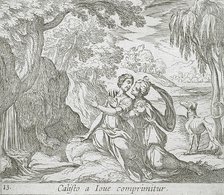 Jupiter and Callisto, published 1606. Creators: Antonio Tempesta, Wilhelm Janson.