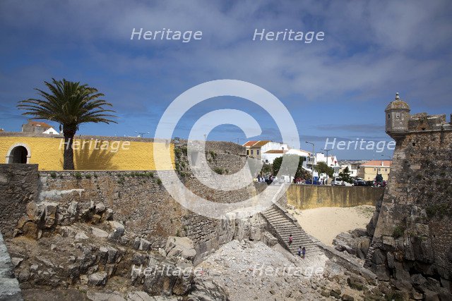The fortress at Peniche, Portugal, 2009. Artist: Samuel Magal
