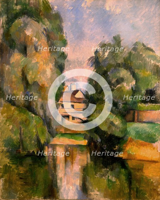 House by a River, c. 1890.