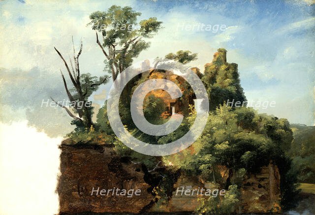 Landscape with Ruins, between c1782 and c1785. Creator: Pierre Henri de Valenciennes.