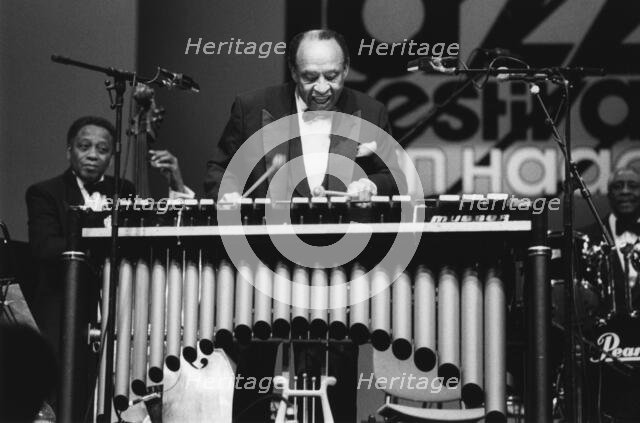 Lionel Hampton and Jimmy Woode, North Sea Jazz Festival, Netherlands, 1993. Creator: Brian Foskett.