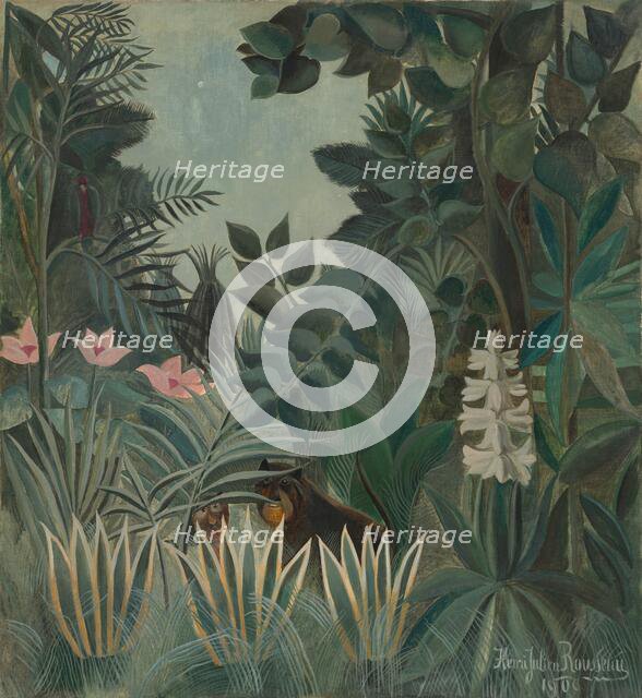 The Equatorial Jungle, 1909. Creator: Henri Rousseau.