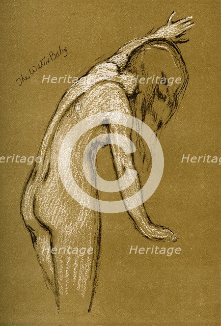 Study for 'The Water Baby', 1900. Artist: Unknown