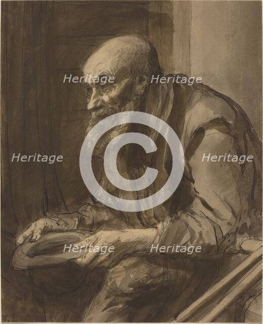Beggar with Crutches. Creator: Alphonse Legros.