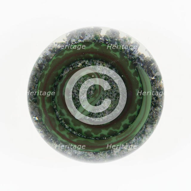 Paperweight, Baccarat, c. 1845-60. Creator: Baccarat Glasshouse.