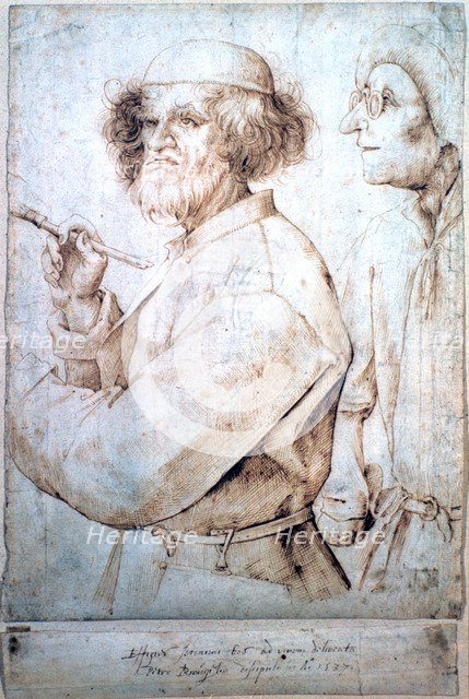 'The Amateur Painter', c1562. Artist: Pieter Bruegel the Elder