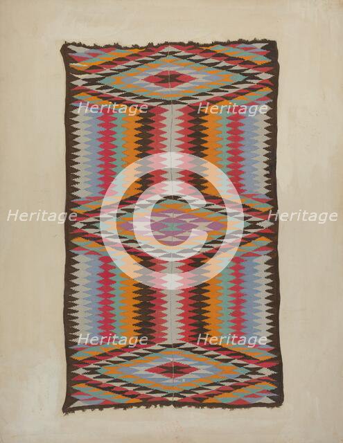 Textile, 1935/1942. Creator: Unknown.