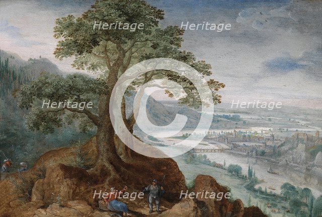 View of Linz, 1590s.