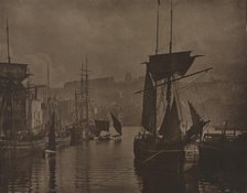 Whitby Harbor, c. 1885. Creator: Frank Meadow Sutcliffe (British, 1853-1941).