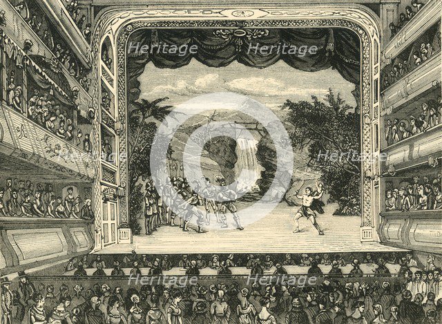 'Interior of Covent Garden Theatre in 1804', (1881). Creator: Unknown.