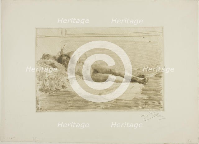 Elin, 1913-14. Creator: Anders Leonard Zorn.