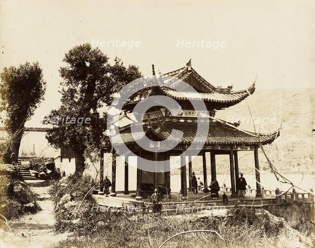 Pavilion on Water, S. China, 1860. Creator: Felice Beato.