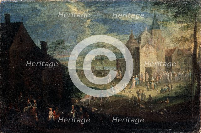 Kermis', 17th century. Artist: Peeter Gysels