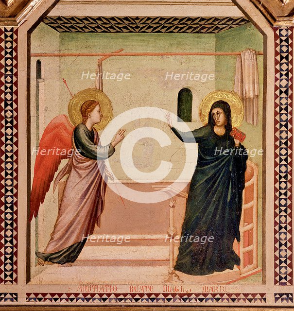 The Annunciation. From the Polyptych of Saint Reparata.