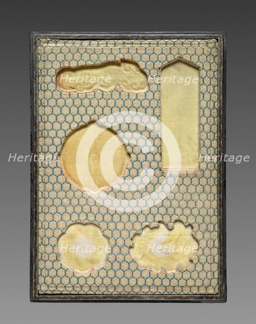 Box with Ink Cakes, 1795-1820. Creator: Unknown.