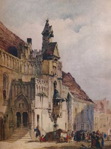 'L' hotel de Ville, St Omer', 1867. Artist: Thomas Shotter Boys.