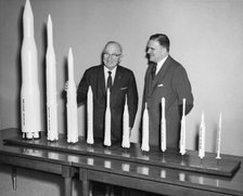 Truman Receives Rocket Models, 1961. Creator: NASA.