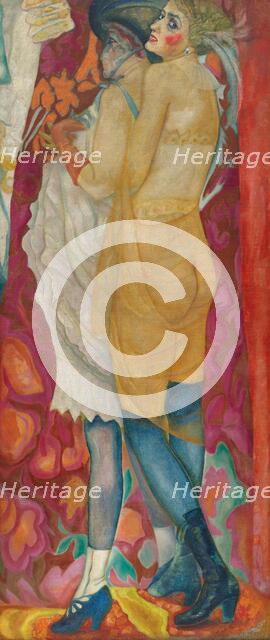 Cabaret "The Actors Rest", 1916. Creator: Grigoriev, Boris Dmitryevich (1886-1939).