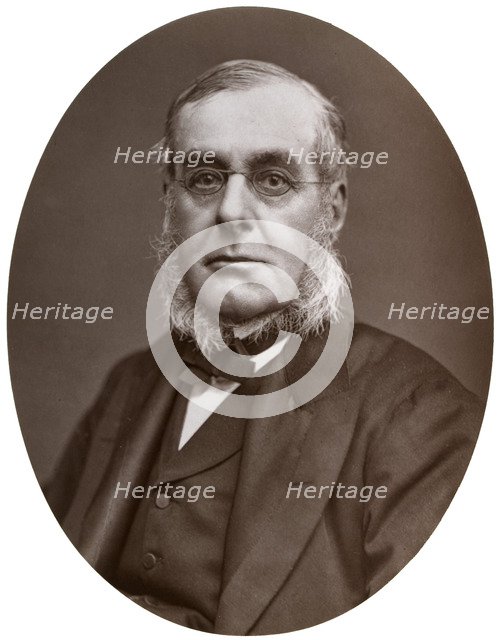 Admiral Sir Richard Collinson, KCB, FRGS, Deputy-Master of Trinity House, 1877.Artist: Lock & Whitfield