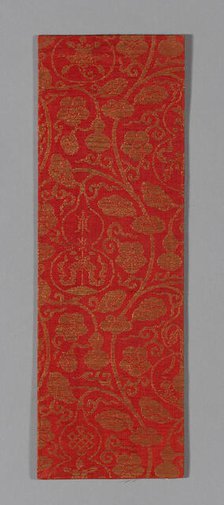 Sutra Cover, China, Ming dynasty (1368-1644), c. 1590's. Creator: Unknown.