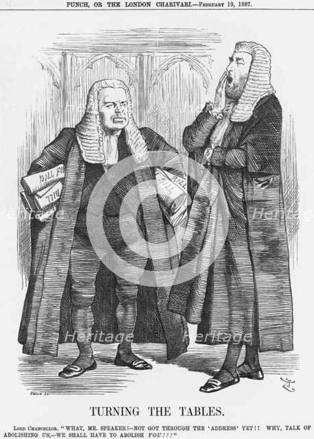 'Turning the Tables', 1887. Artist: Joseph Swain