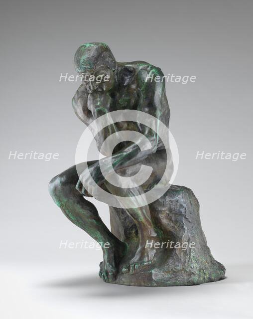 The Thinker (Le Penseur), model 1880, cast 1901. Creator: Auguste Rodin.