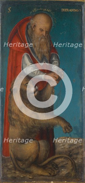 Saint Jerome, 1515. Artist: Cranach, Lucas, the Elder (1472-1553)