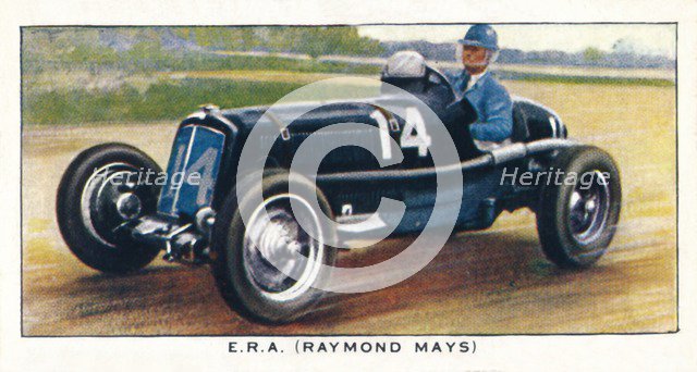 'E.R.A. (Raymond Mays)', 1938. Artist: Unknown.