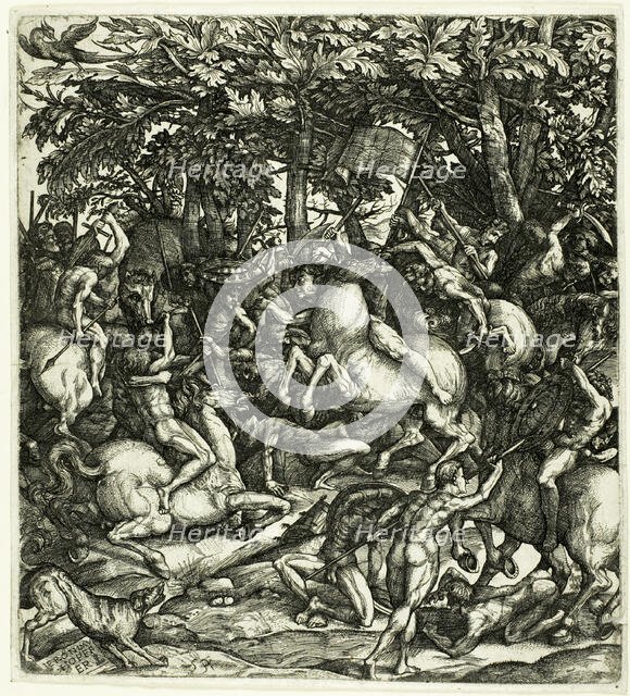 The Battle, n.d. Creator: Hieronymus Hopfer.