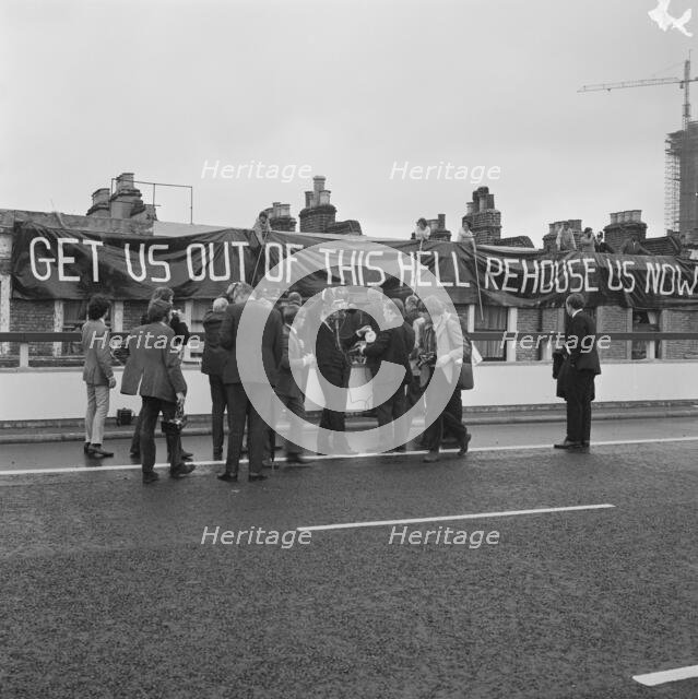Westway Flyover, A40, Kensington and Chelsea, London, 28/07/1970. Creator: John Laing plc.