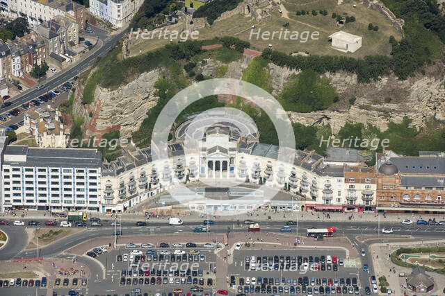 Church of St Mary in the Castle, the centrepiece of Pelham Crescent, Hastings, East Sussex, 2016. Creator: Damian Grady.