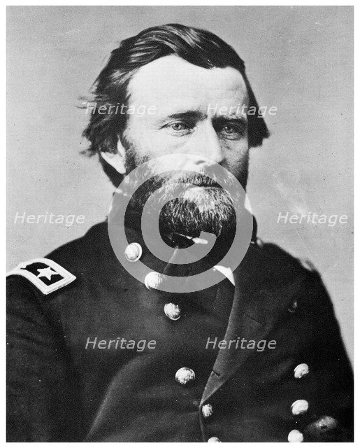General Ulysses S Grant, American soldier and politician, c1860s (1955). Artist: Unknown