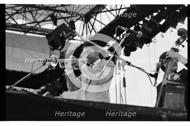 Wynton Marsalis, Knebworth, 1982.   Artist: Brian O'Connor.