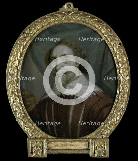 Portrait of Petrus Baard, Physician and Poet from Leeuwarden, 1700-1732. Creator: Arnoud van Halen.