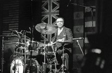 Grady Tate, Philip Morris Jazz. Festival. Dominion Theatre. London, Nov 1985. Creator: Brian O'Connor.