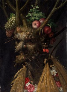 Four Seasons in One Head, c. 1590. Creator: Giuseppe Arcimboldi.