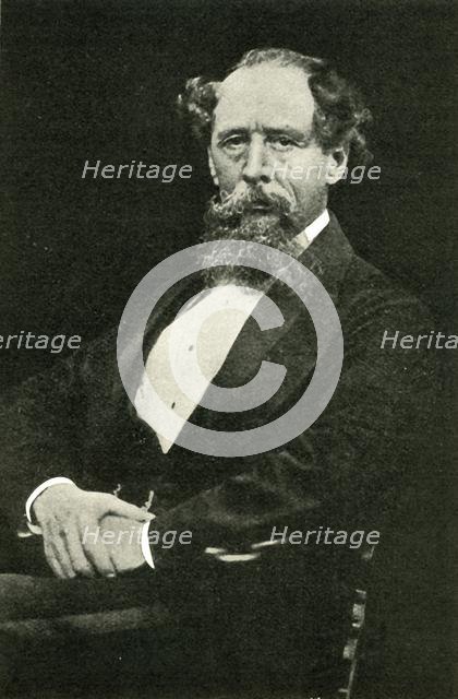 Charles Dickens, 1850s, (1902). Creator: Unknown.