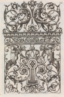 Diverses Pieces de Serruriers, page 11 (recto), ca. 1663. Creator: Jean Berain.