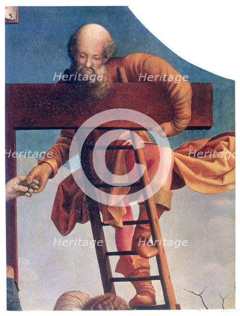 'The Descent from the Cross' (detail), c1520. Artist: Jan Gossaert