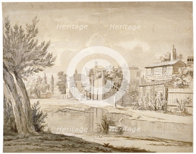Cuper's Bridge, Lambeth, London, 1807. Artist: Henry de Cort