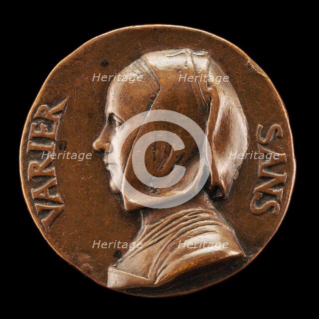 Portrait of a Woman [reverse]. Creator: Regnault Danet.