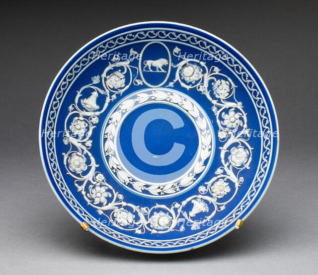 Plate, Burslem, c. 1780. Creator: Wedgwood.