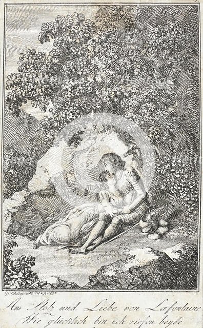 Illustration for Becker's 'Pocketbook', 1797. Creator: Daniel Nikolaus Chodowiecki.