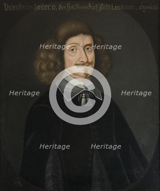 Valentin Heider, 1605-1665, c17th century. Creator: Anon.