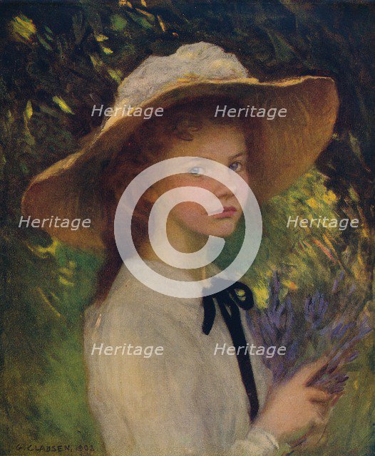 'Kitty',1902, (c1932). Artist: George Clausen.
