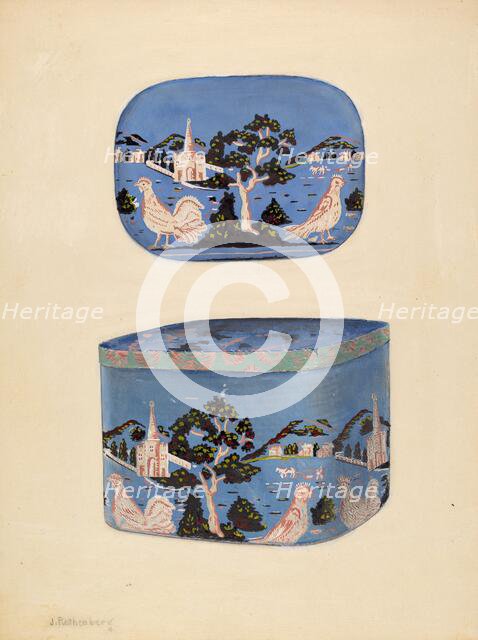 Bandbox, c. 1937. Creator: Joseph Rothenberg.