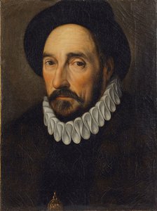 Portrait of Michel de Montaigne (1533-1592). Artist: Anonymous  