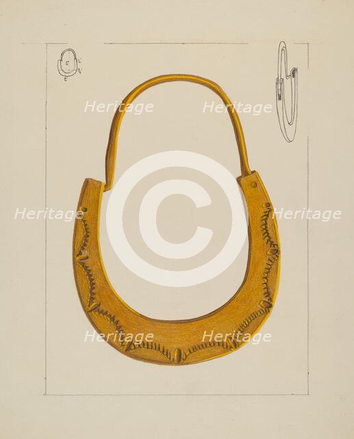 Baby's Earring, c. 1937. Creator: Tulita Westfall.