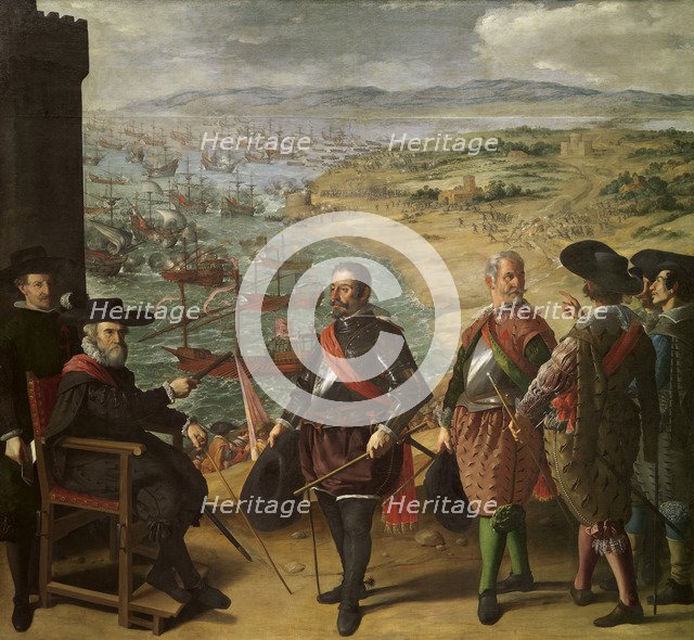 The Defense of Cadiz against the English, 1625, 1634-1635. Artist: Zurbarán, Francisco, de (1598-1664)